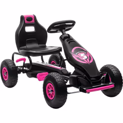 Ce superbe kart à pédales Formule 1 Racing Super Power 5 fera la joie de votre enfant ! Équipé d'un châssis en tubes de métal ...