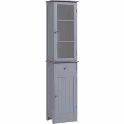 Grâce à ses dimensions peu encombrantes, ce meuble colonne s'intègrera facilement dans votre salle de bain ou salle d'eau. Pr ...