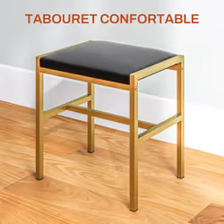 Homcom 831-766V90BK coiffeuse et ensemble de coiffeuses pour chambre à coucher - Vue supplémentaire 6