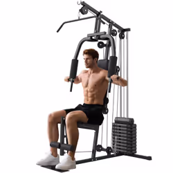 Cette superbe station de musculation fitness pour entrainement complet haut et bas du corps vous permettra de tonifier et dév ...