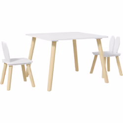 Émerveillez vos enfants et installez ce magnifique ensemble table et chaises pour enfants AIYAPLAY dans leur chambre. Son des ...