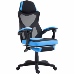 Ce fauteuil de bureau gaming est idéal pour travailler ou jouer dans le confort. Installez-vous dans ce fauteuil rembourré av ...