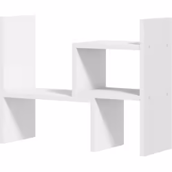 Transformez votre espace de travail avec l'étagère de bureau HOMCOM ! Organisateur polyvalent en MDF mélaminé, il se configur ...