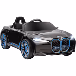 Découvrez la voiture électrique pour enfants HOMCOM, dotée de lecteur multimédia (6 chansons) à prise en charge MP3 ou USB, p ...