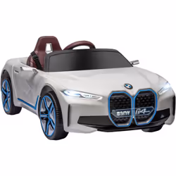 Découvrez la voiture électrique pour enfants HOMCOM, dotée de lecteur multimédia (6 chansons) à prise en charge MP3 ou USB, p ...