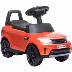 Explorez l'aventure avec la voiture électrique AIYAPLAY 6V Land Rover pour enfants. Modes électrique ou glissant à 3 km/h. Ph ...