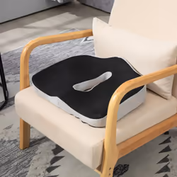 Homcom 922-009V01BK coussin de chaise Noir, Gris