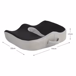 Homcom 922-009V01BK coussin de chaise Noir, Gris