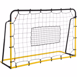 Découvrez ce but de soccer avec filet rebondisseur, idéal pour le football, basketball et baseball. Il récupère et renvoie le ...