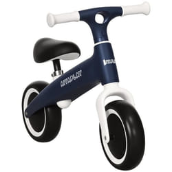 Draisienne vélo pour enfant - AIYAPLAY - siège réglable 2 roues sans pédales - pour bébé 18-36 mois - jusquà 25 kg - bleu