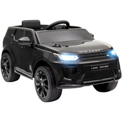 Aiyaplay - Voiture électrique enfant licence officielle Land Rover Discovery Sport - 12V, 5Km/h max. - nombreux effets - télécommande - noir