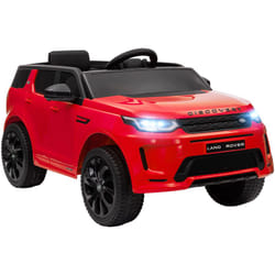 Voiture électrique enfant licence officielle Land Rover Discovery Sport - 12V, 5Km/h max. - nombreux effets - télécommande - rouge