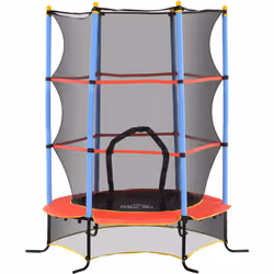 Ce magnifique trampoline de jardin pour enfants avec filet de sécurité permettra à vos enfants de 3 jusqu'à 10 ans de s'amuse ...