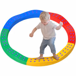 Explorez le mouvement avec la poutre d'équilibre AIYAPLAY pour enfants ! Parfaite pour développer l'équilibre, elle se transf ...