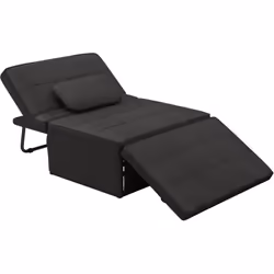 Ce fauteuil chauffeuse chaise longue pouf 3 en 1 vous permettra d'être confortablement installé en toute circonstance ! En ef ...