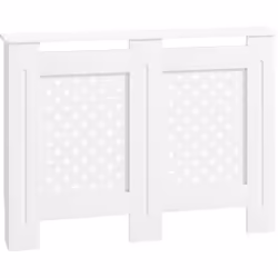 Optimisez votre intérieur avec le cache-radiateur HOMCOM. Design moderne et pratique avec une surface décorative. Cache le ra ...