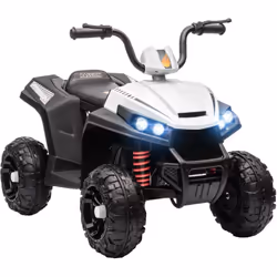 Découvrez l'aventure avec le quad électrique pour enfants AIYAPLAY ! Assise large, suspension douce, vitesse de 5 km/h, desig ...