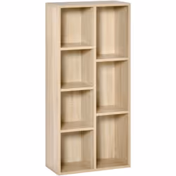Idéale pour tout intérieur, l'étagère HOMCOM avec sept cubes de 22,5 x 22 cm offre un vaste espace de rangement. Sa structure ...