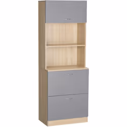 Ce superbe buffet haut bicolore ajoutera une touche de modernité et d'élégance supplémentaire à votre intérieur. Disposant de ...