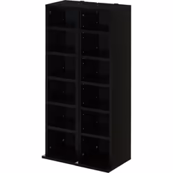 Organisez facilement vos collections de CD, DVD grâce à ce superbe lot de 2 étagères colonnes. Intégrez-la dans votre salon, ...
