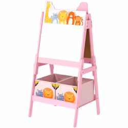Stimulez l'imagination de votre enfant avec le tableau pour enfants AIYAPLAY, un design 2-en-1 tableau noir et blanc. Avec de ...