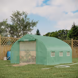 Optez pour Outsunny et cultivez légumes, herbes, fleurs ou plantes tropicales. Notre serre de jardin extérieur prolonge la sa ...