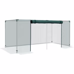 Rencontrez des problèmes avec des animaux dans votre jardin ? Cette cage de protection pour plantes Outsunny offre une soluti ...