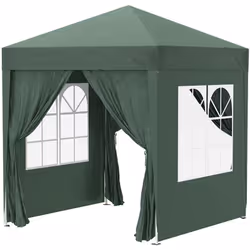 Cette superbe tonnelle de jardin pop-up avec parois latérales amovibles vous permettra de profiter pleinement des beaux-jours ...
