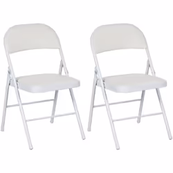 Rénovez avec les chaises pliantes HOMCOM, élégantes et pratiques pour tout événement. En métal robuste, elles garantissent du ...