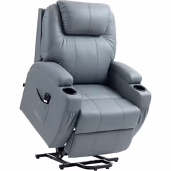 Ce fauteuil releveur de relaxation électrique vous offrira une expérience unique de détente et de bien-être confortablement i ...