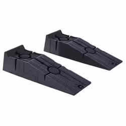 Rampes de chargement pour voiture - DURHAND - 2 pièces - capacité de 25 tonnes - 91 x 30 x 21 cm - noir