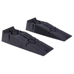 Rampes de chargement pour voiture - DURHAND - 2 pièces - capacité de 25 tonnes - 91 x 30 x 21 cm - noir