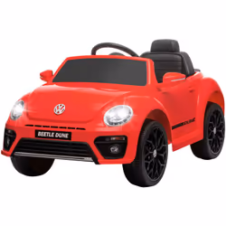 Découvrez la voiture électrique Volkswagen Beetle AIYAPLAY pour enfants ! Équipée de deux moteurs 12V, d'une suspension fluid ...