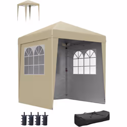 Cette magnifique tonnelle pop-up pliante pourrait vous offrir de l'ombre ou vous le souhaitez ! C'est un barnum design et pra ...