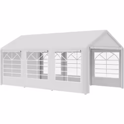 Cette tente barnum tonnelle de réception dim. 6L x 3l x 2,8H m sera idéale pour organiser toutes occasions spéciales comme le ...