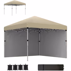 Cette tonnelle de jardin pliante pourrait vous offrir de l'ombre ou vous le souhaitez ! Notre tonnelle pliable Outsunny est i ...