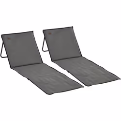 Profitez d'une journée ensoleillée en duo avec ce lot de 2 tapis/matelas de plage. Son matelas avec revêtement en polyester s ...