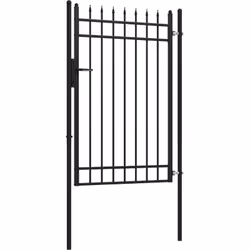 Optimisez le portillon de votre jardin avec la porte Outsunny, facile à installer grâce à ses poteaux à enterrer. Robuste, el ...