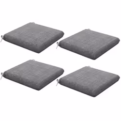 Set de coussins de chaise Outsunny pour intérieurs et extérieurs, offrant un confort exceptionnel et une élégance raffinée. G ...