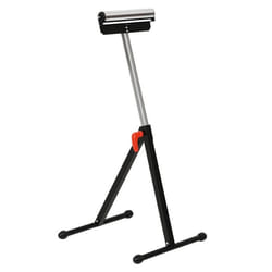 Servante datelier à rouleau pliable - HOMCOM - support avec rouleau hauteur réglable 68 à 110 cm - charge max. 90 kg - noir