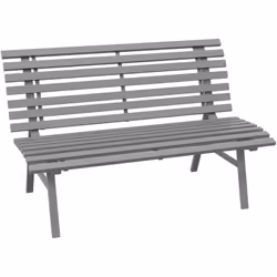 Ce superbe banc de jardin sublimera votre jardin ou terrasse grâce à son design épuré et ses belles lignes. Son confort d'ass ...