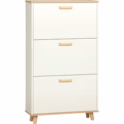Vous avez besoin d'un espace de rangement pour vos chaussures ? Choisissez ce joli meuble de style scandinave, pour un rangem ...