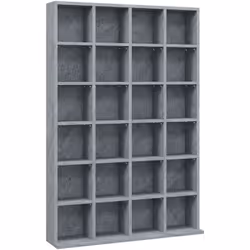 Cette étagère de rangement de qualité est idéale pour organiser vos CDs, DVDs, livres, etc. Les tablettes ajustables permette ...