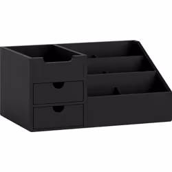 Rangez votre espace de travail avec ce superbe organiseur multi-rangements. Equipé de 7 compartiments et 2 tiroirs, vous pour ...