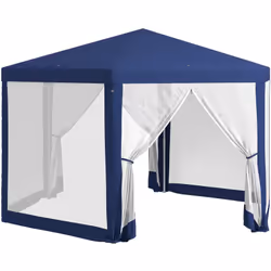 Cette magnifique tonnelle tente de réception hexagonale style cosy sera idéale pour organiser une soirée, une fête, un mariag ...
