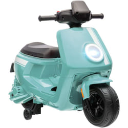 Aiyaplay - Scooter électrique enfant - moto enfant 6V 25W 2 vitesses 1,5-3 Km/h - effets sonores lumineux - vert