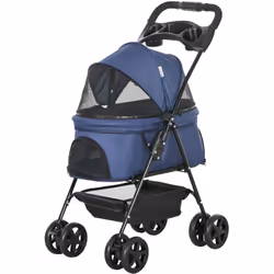 Cette superbe poussette buggy est conçue pour votre animal de compagnie afin de faciliter vos déplacements : promenade, cours ...