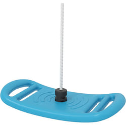 Aiyaplay - Balançoire enfant - siège balançoire - corde réglable, mousquetons - max. 70Kg - pe bleu