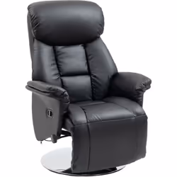 Offrez-vous un moment de relaxation et de détente grâce à ce magnifique fauteuil relax grand confort de style contemporain. S ...