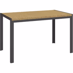 Apportez une touche d'élégance à votre intérieur ou extérieur avec cette superbe table de jardin pour 4 personnes. En métal a ...